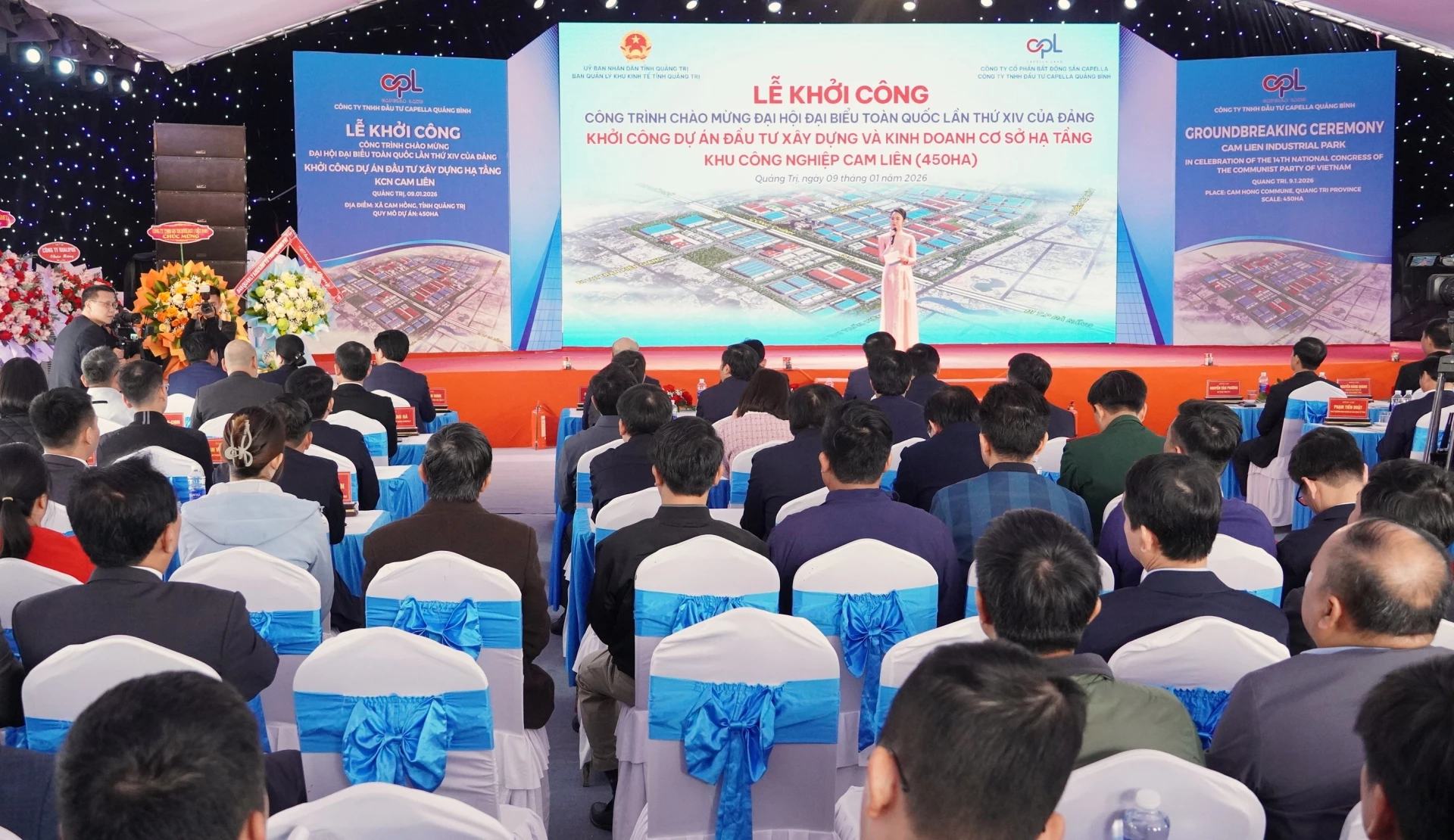 Quang cảnh lễ khởi c&ocirc;ng - Ảnh: QV