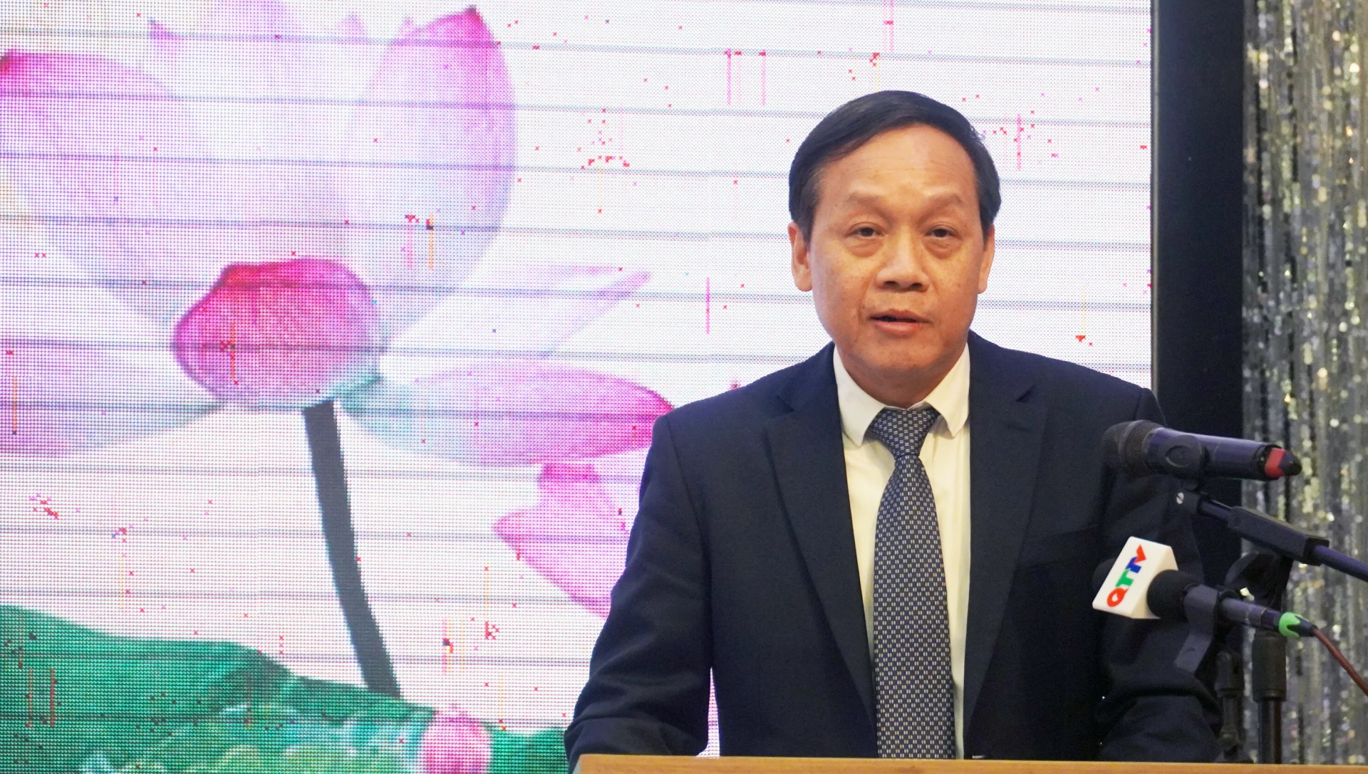 Đồng ch&iacute; Nguyễn Thanh Hải, Ph&oacute; Trưởng ban Nội ch&iacute;nh Trung ương ph&aacute;t biểu tại lễ kỷ niệm - Ảnh: N.M