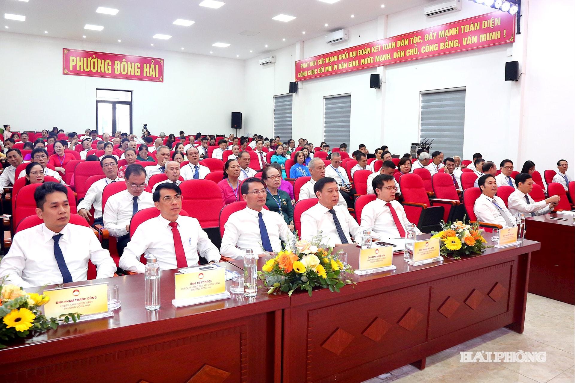 Đại hội đại biểu MTTQ Việt Nam phường Đông Hải lần thứ I nhiệm kỳ 2025-2030