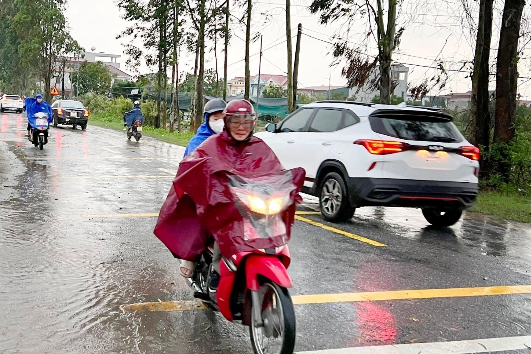 Hai Phong is likely to continue experiencing widespread rainfall On October 7