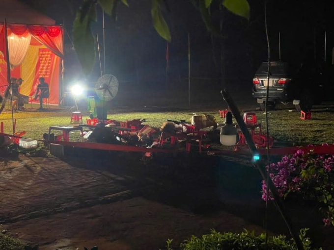 Hiện trường vụ tai nạn ở Lào Cai. Ảnh: Yên Bái