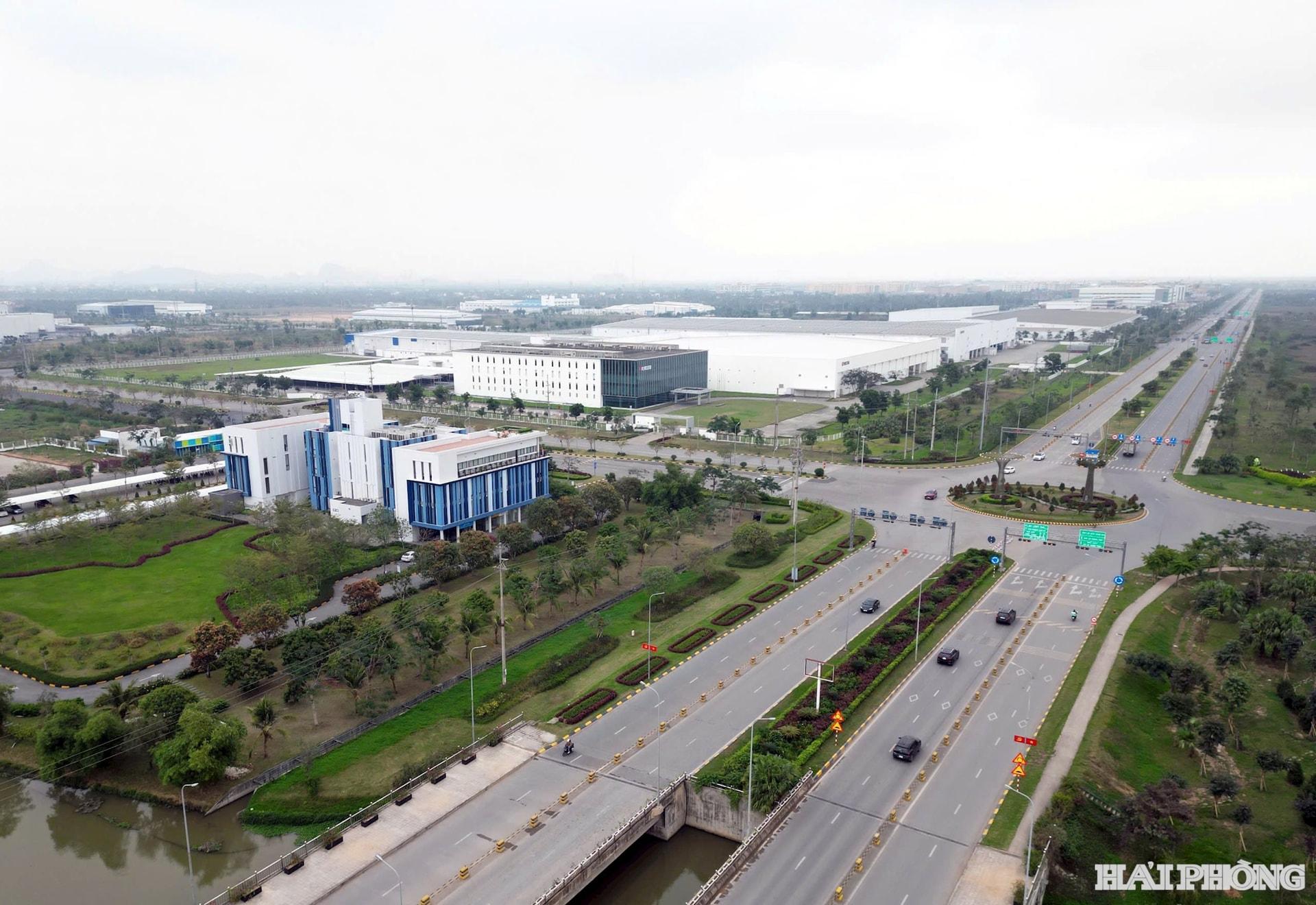Khu đô thị, công nghiệp và dịch vụ VSIP Hải Phòng. Ảnh: PHAN TUẤN