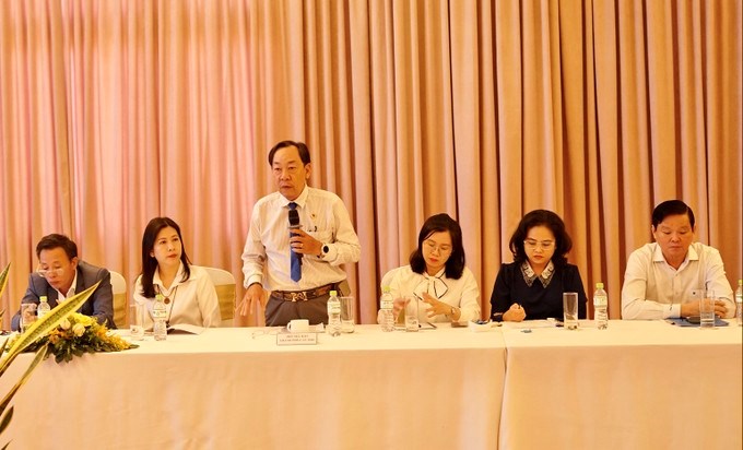 C&aacute;c đại biểu tham gia thảo luận, đ&oacute;ng g&oacute;p &yacute; kiến để x&acirc;y dựng ph&aacute;t triển hoạt động hội