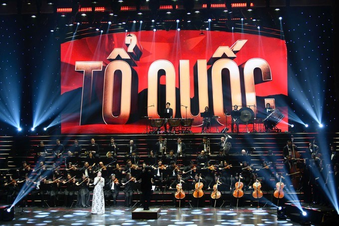 Biểu diễn nghệ thuật tại chương tr&igrave;nh. (Ảnh: SGGP)