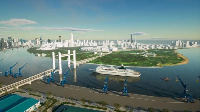 Phối cảnh cầu Thủ Thi&ecirc;m 4. (Ảnh: SGGP)