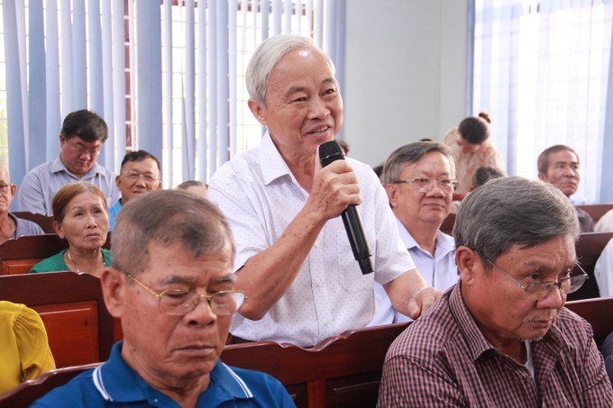 Cử tri Lê Bá Linh kỳ vọng những người ứng cử quan tâm hỗ trợ triển khai Đề án bảo tồn và phát triển làng nghề sơn mài Tương Bình Hiệp