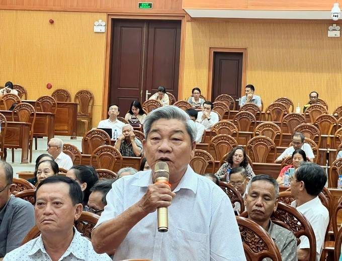 Cử tri kiến nghị người ứng cử tiếp tục có những giải pháp tháo gỡ khó khăn trong vận hành chính quyền 2 cấp