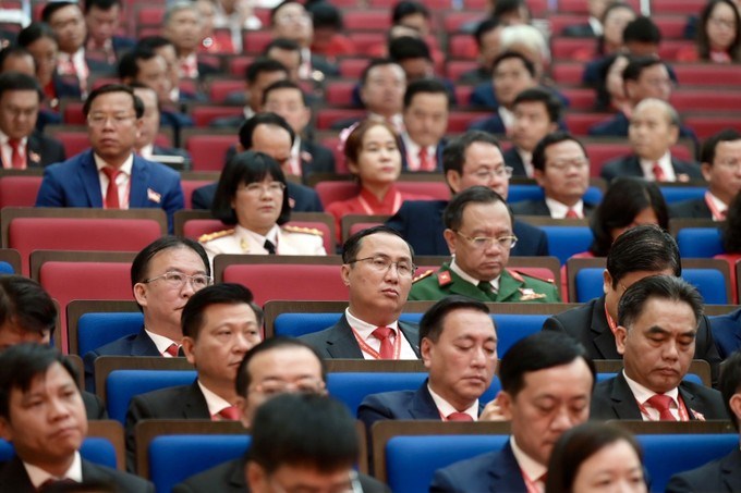 Các đại biểu tham dự đại hội