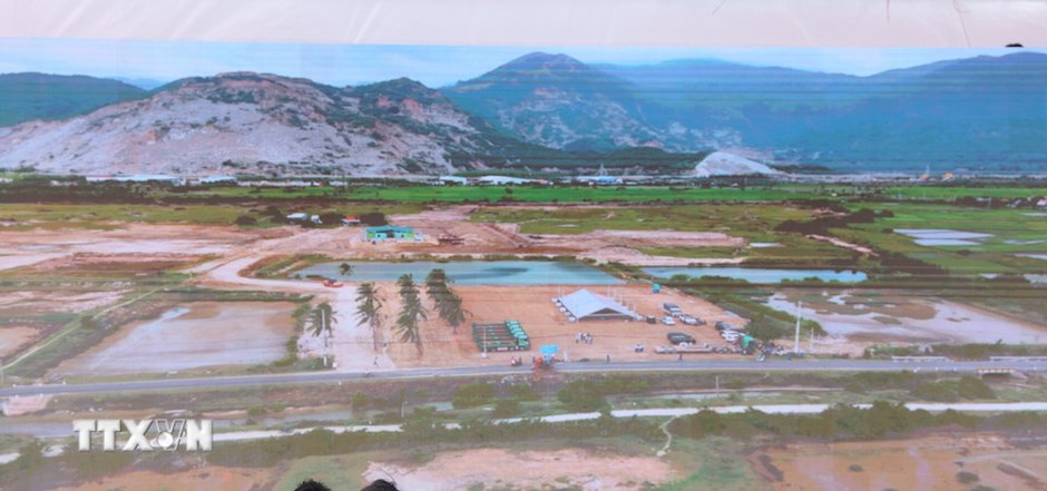 Dự án Khu tái định cư Vạn Thắng giai đoạn 1. (Ảnh: TTXVN)