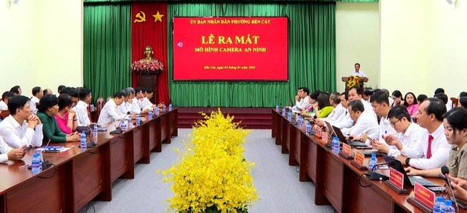 Lễ ra mắt M&ocirc; h&igrave;nh camera an ninh