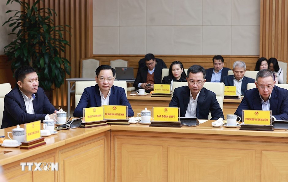 C&aacute;c đại biểu tham dự Hội nghị tổng kết c&ocirc;ng t&aacute;c ngoại giao kinh tế năm 2025 v&agrave; kế hoạch triển khai nhiệm vụ 2026. (Ảnh: TTXVN)