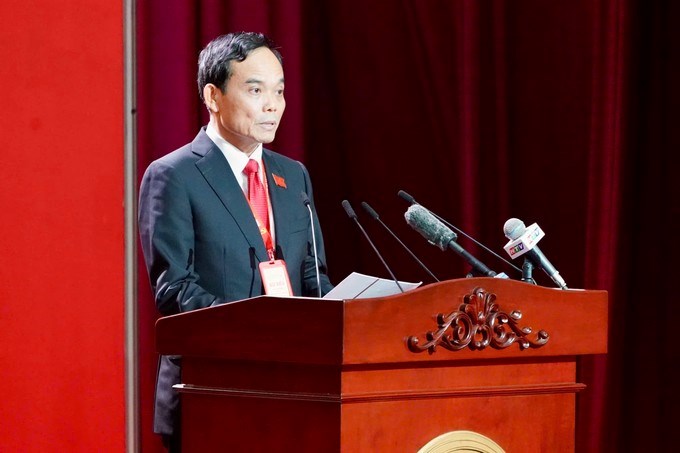 Đồng chí Trần Lưu Quang phát biểu khai mạc