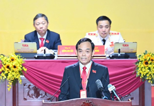 Bí thư Thành ủy TPHCM phát biểu khai mạc tại đại hội