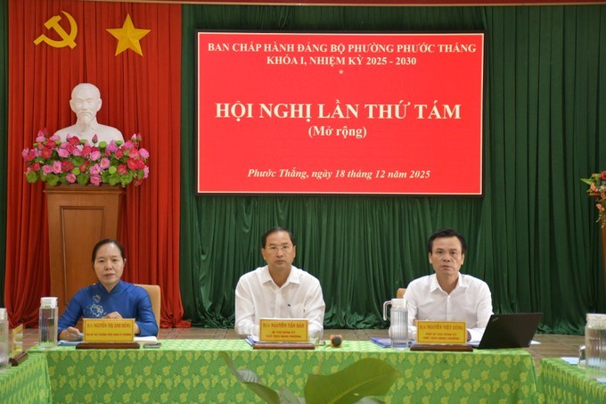 Thường trực Đảng ủy phường chủ trì hội nghị