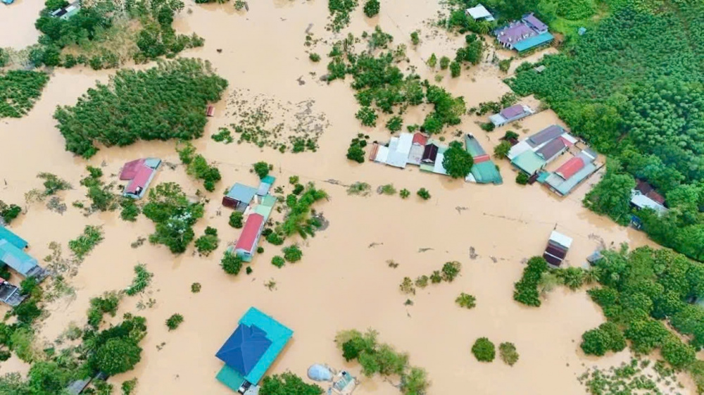 khắc phục mưa lũ