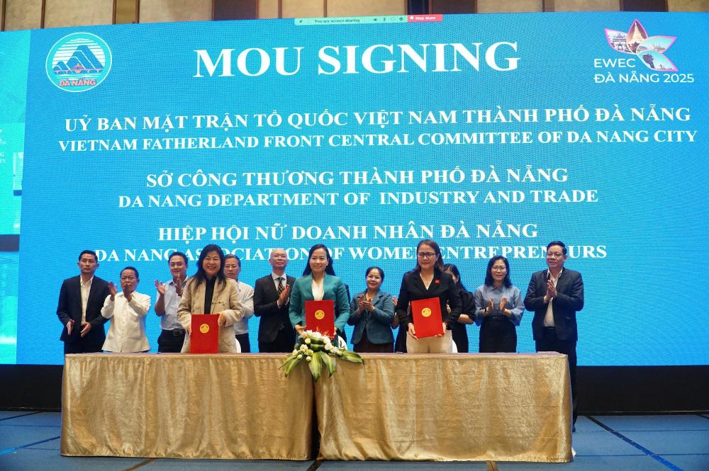 Thành phố Đà Nẵng đã ký kết biên bản ghi nhớ hợp tác hỗ trợ doanh nghiệp nữ