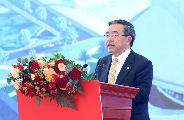 Tổng Bí thư Tô Lâm dự lễ khởi công xây dựng sân vận động tiên tiến hàng đầu thế giới- Ảnh 7. Tổng Bí thư Tô Lâm dự lễ khởi công xây dựng sân vận động tiên tiến hàng đầu thế giới- Ảnh 7.