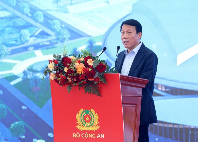 Tổng Bí thư Tô Lâm dự lễ khởi công xây dựng sân vận động tiên tiến hàng đầu thế giới- Ảnh 6. Tổng Bí thư Tô Lâm dự lễ khởi công xây dựng sân vận động tiên tiến hàng đầu thế giới- Ảnh 6.