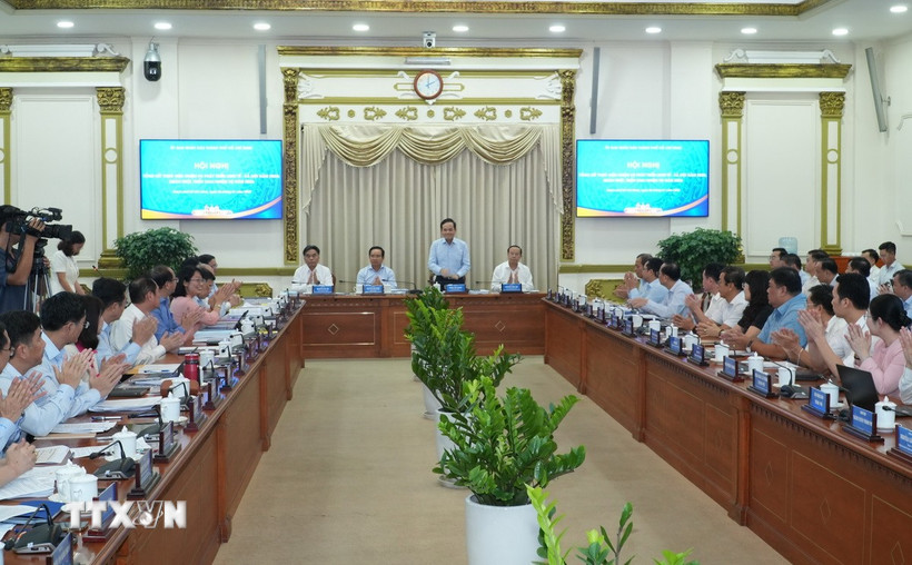 Quang cảnh hội nghị. (Ảnh: Hữu Duyên/TTXVN)