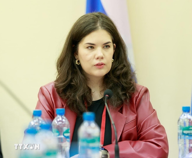 Bà Valeria Vershinina. (Ảnh: Nhân vật cung cấp) ttxvn-ba-valeria-vershinina.jpg