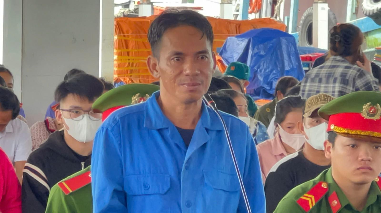 Bị cáo Tính khai nhận tội trước HĐXX