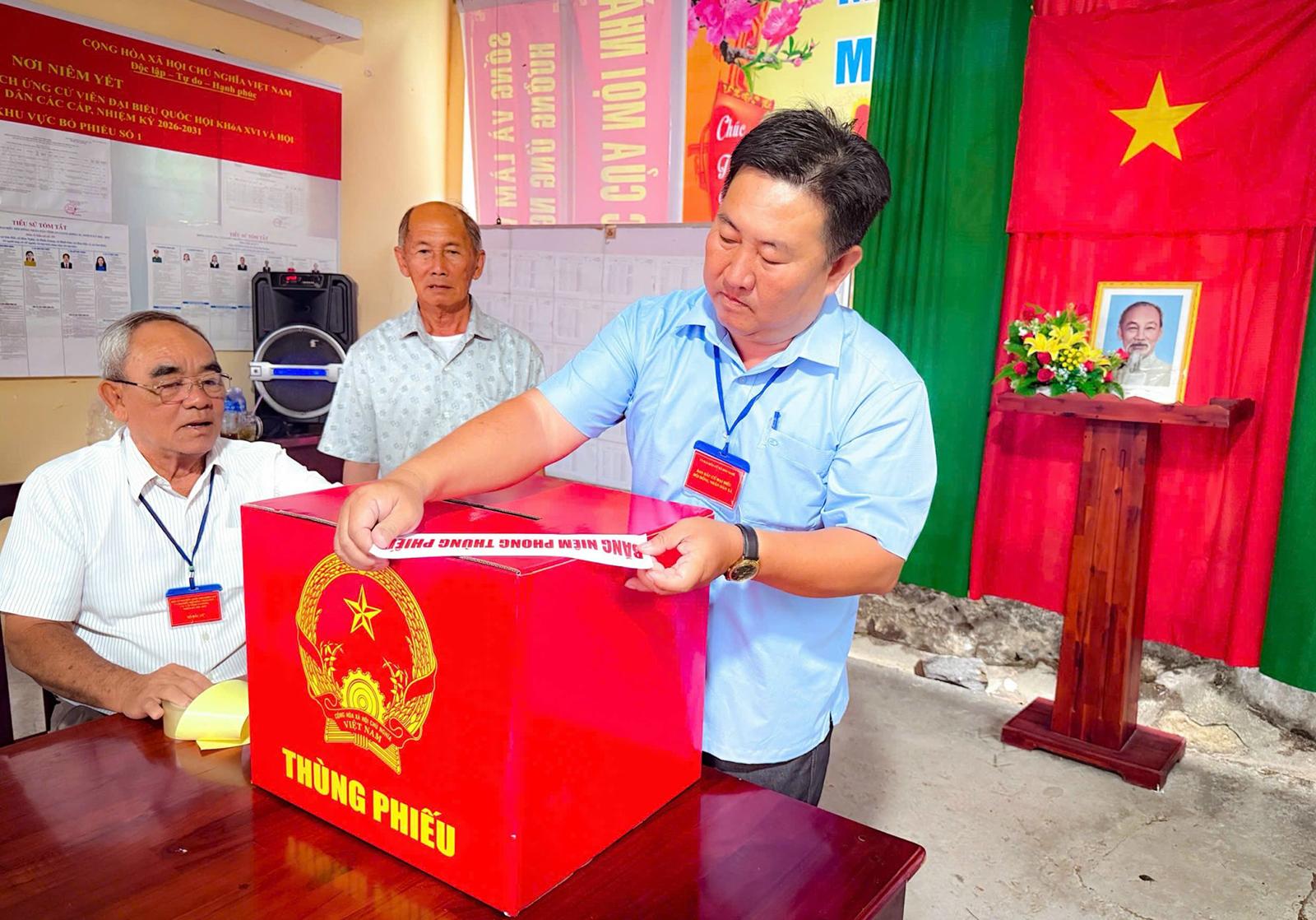 An Giang: Tỷ lệ cử tri tham gia bầu cử đại biểu Quốc hội và HĐND các cấp đạt trên 99,5%