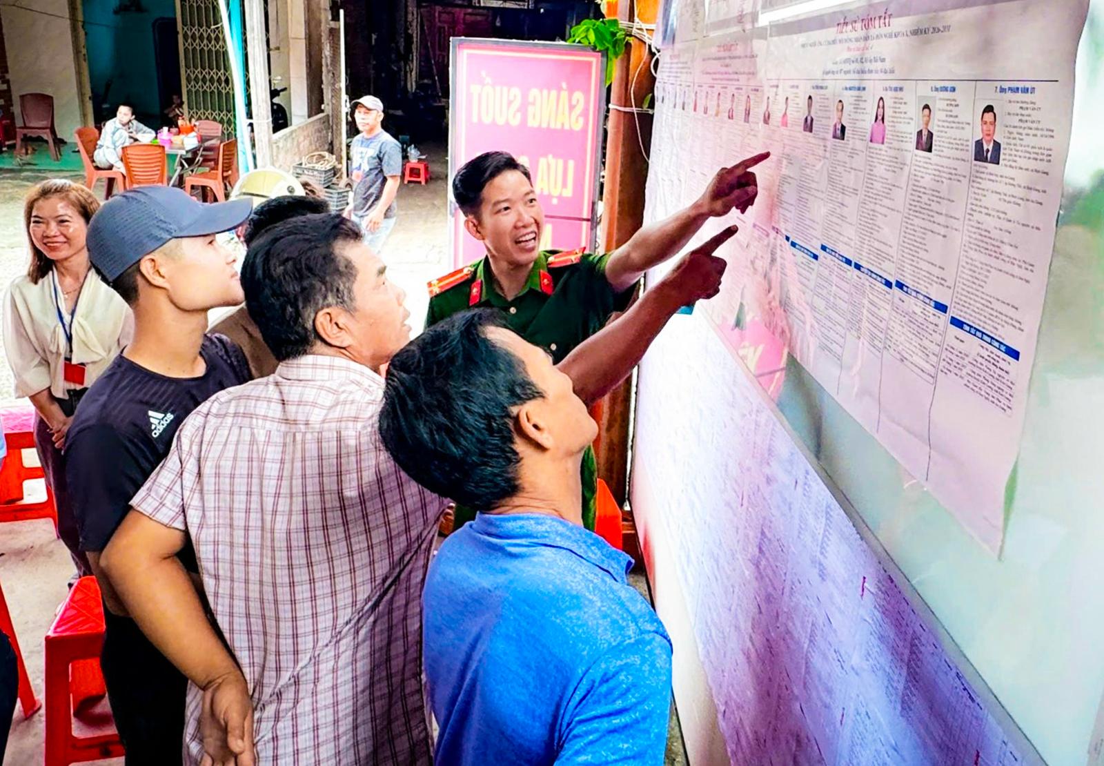 Đến 15 giờ 30 phút ngày 15/3: An Giang có 6 xã đạt 100% cử tri tham gia bỏ phiếu