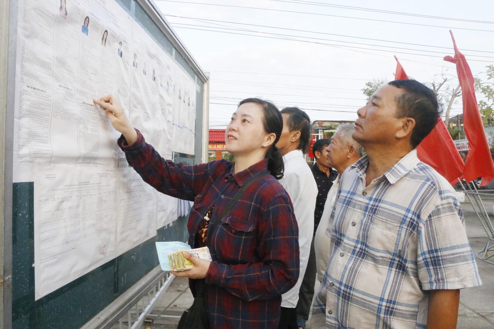 Xã Đông Hòa rộn ràng ngày bầu cử