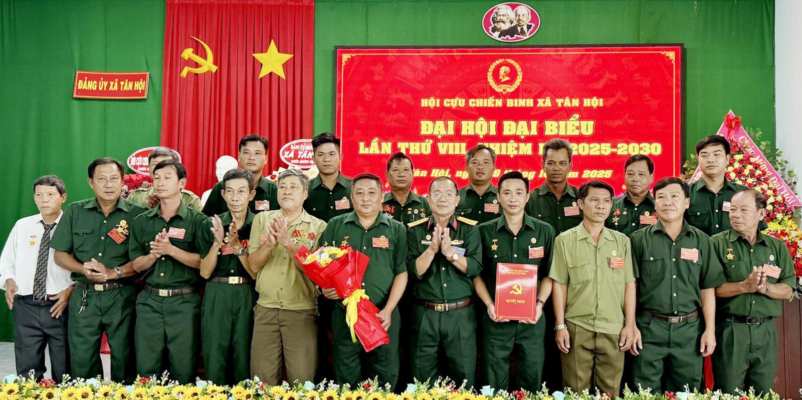 Hội Cựu chiến binh xã Tân Hội phấn đấu không có hội viên tái nghèo
