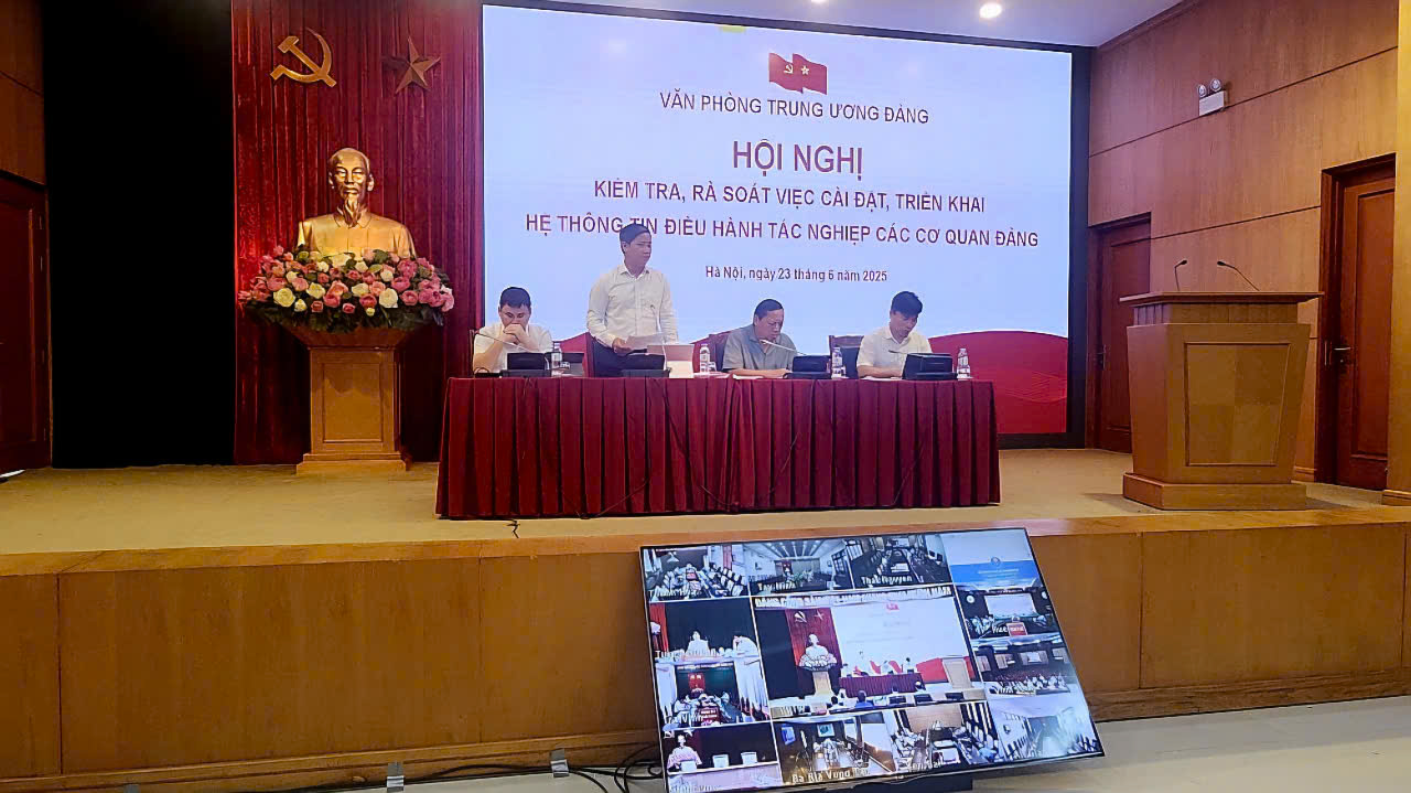 Hội nghị kiểm tra, rà soát việc cài đặt