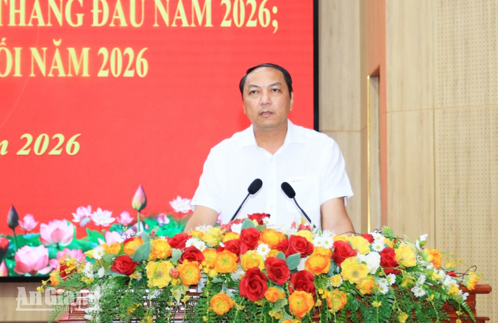 An Giang xử lý, tháo gỡ 239 dự án tồn đọng, vướng mắc Phó Bí thư Thường trực Tỉnh ủy Lâm Minh Thành phát biểu kết luận hội nghị