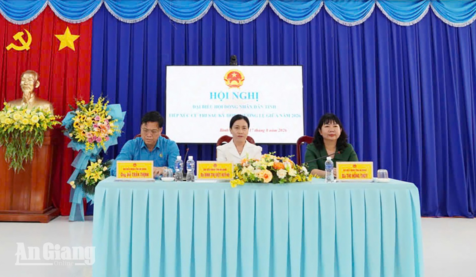 Phó Chủ tịch HĐND tỉnh An Giang tiếp xúc cử tri Bình Hòa