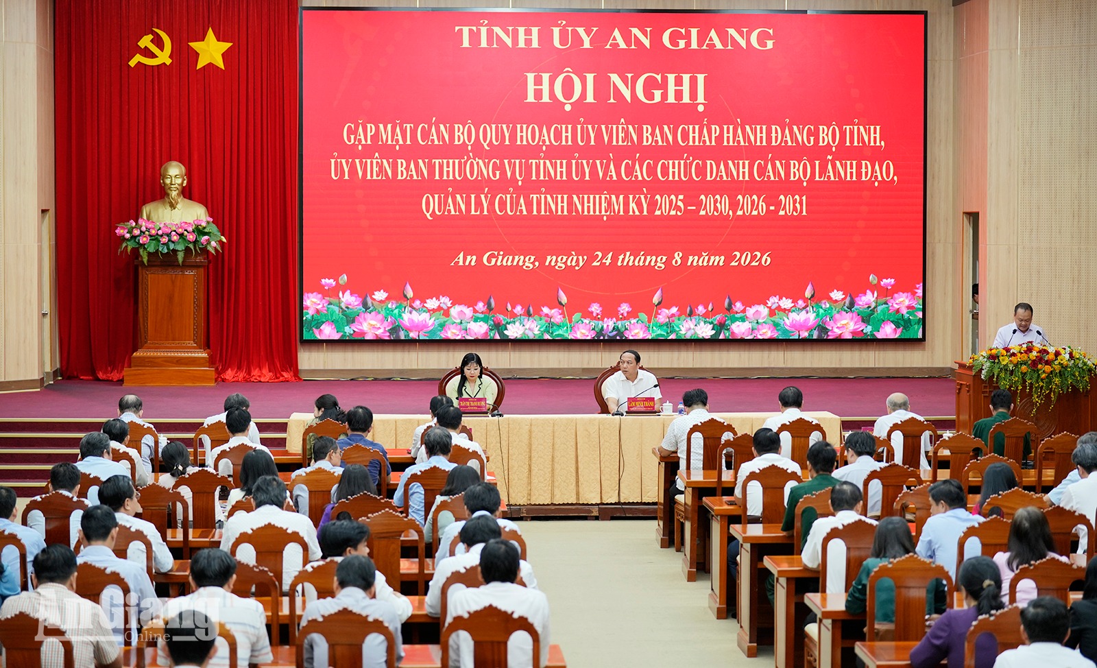 Phó Bí thư Thường trực Tỉnh ủy An Giang Lâm Minh Thành: Cán bộ quy hoạch ở An Giang phải sẵn sàng nhận nhiệm vụ khó hơn