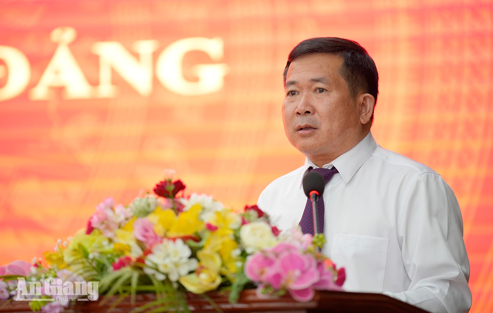 Bí thư Tỉnh ủy An Giang Lê Quang Tùng dự trao Huy hiệu Đảng tại Phú Quốc