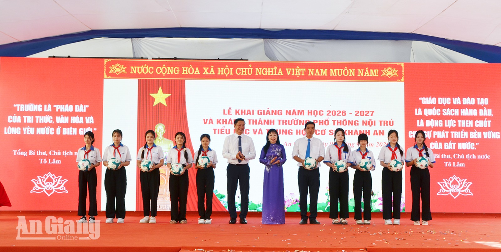 1.779 học sinh vùng biên đón năm học mới trong ngôi trường gần 14 tỷ đồng