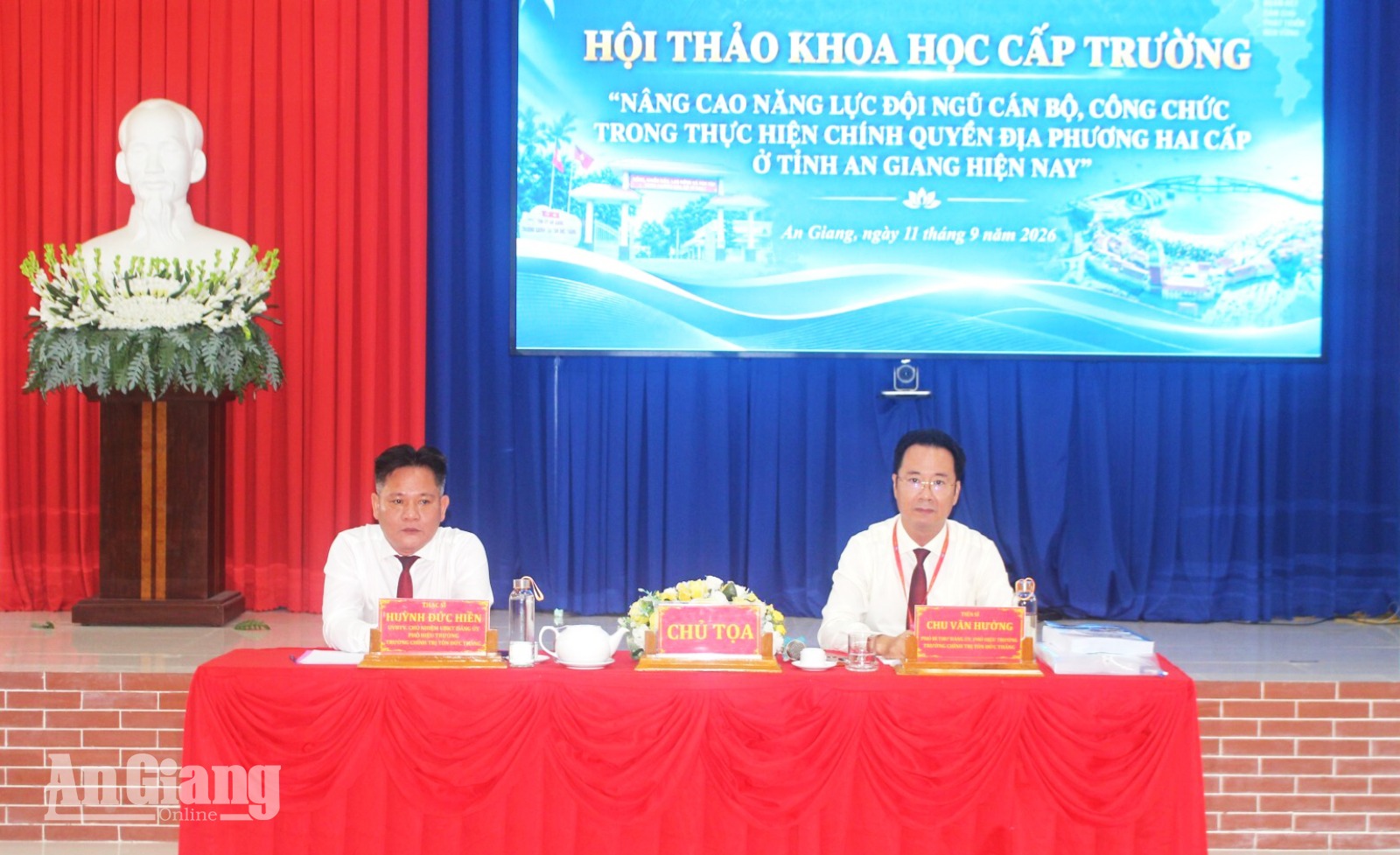 An Giang bàn cách nâng năng lực cán bộ khi vận hành chính quyền hai cấp