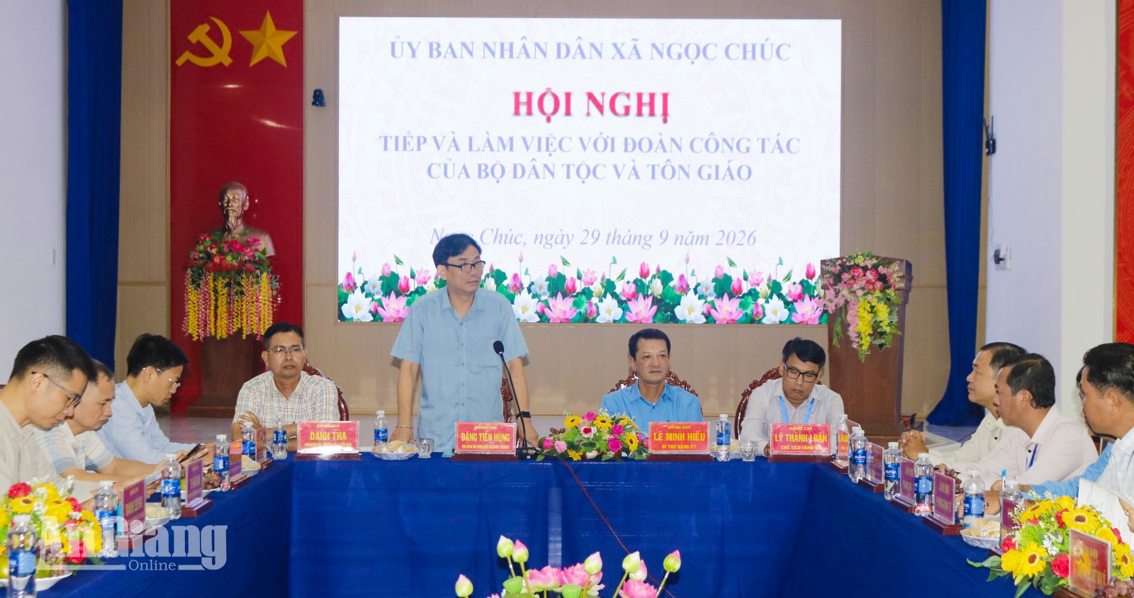 Xã Ngọc Chúc có 5 ấp đặc biệt khó khăn giai đoạn 2026 - 2030