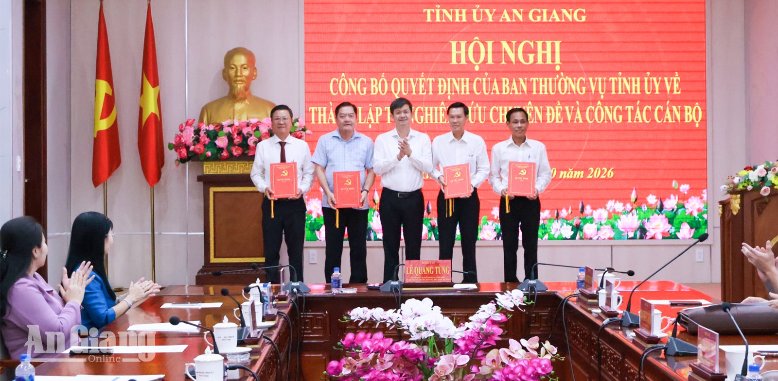 An Giang thành lập Tổ nghiên cứu chuyên đề tỉnh