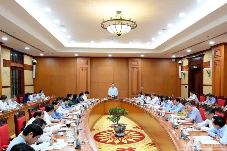 Tổng Bí thư, Chủ tịch nước Tô Lâm làm việc với Đảng ủy Chính phủ, Đảng ủy Bộ Văn hóa, Thể thao và Du lịch về phát triển thể dục, thể thao trong giai đoạn mới.