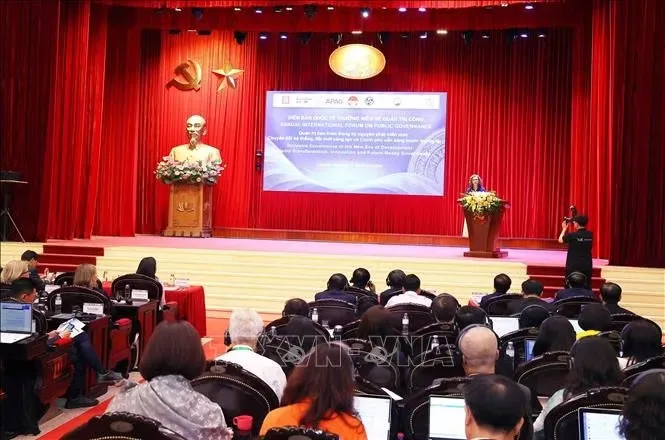 Khai mạc Diễn đàn quốc tế thường niên về Quản trị công năm 2026