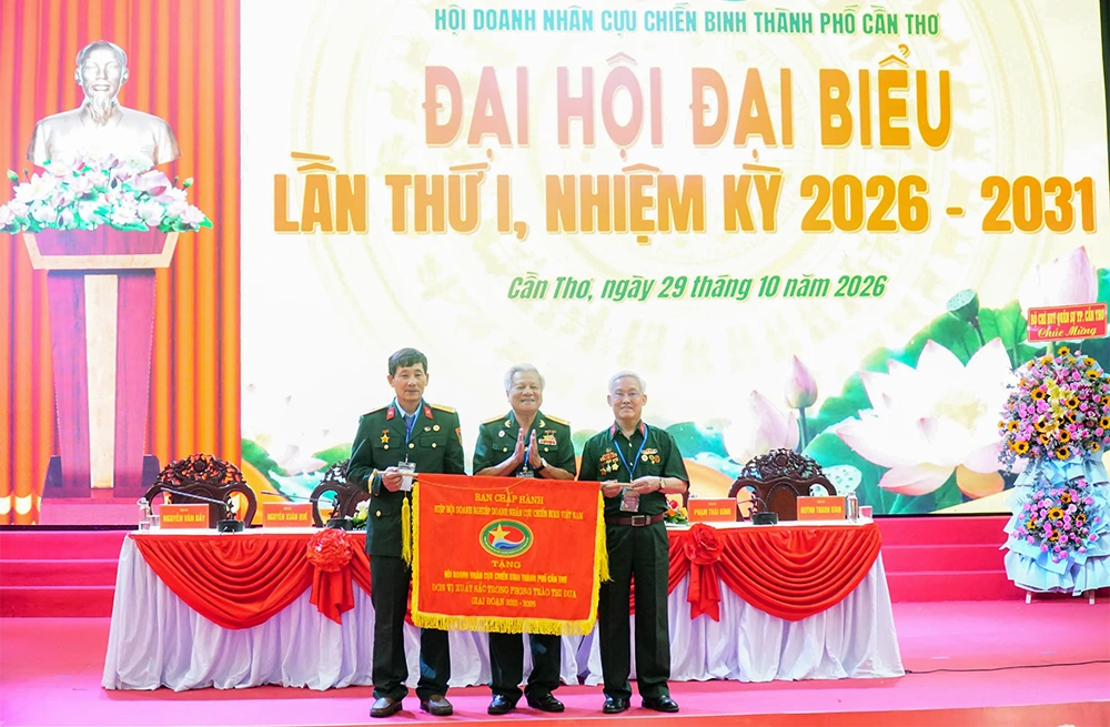 Đại hội đại biểu Hội Doanh nhân Cựu chiến binh TP Cần Thơ lần thứ I, nhiệm kỳ 2026-2031
