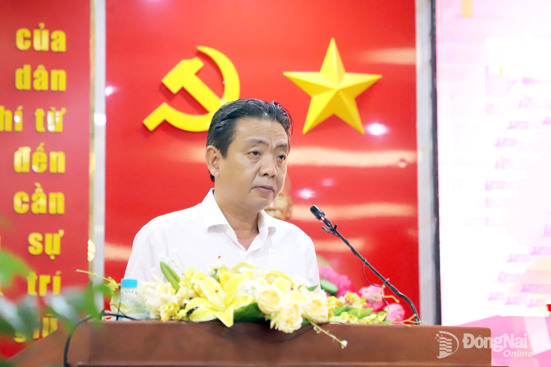 Thứ trưởng Bộ Văn hóa, Thể thao và Du lịch Hoàng Đạo Cương phát biểu kết luận hội thảo. Ảnh: My Ny