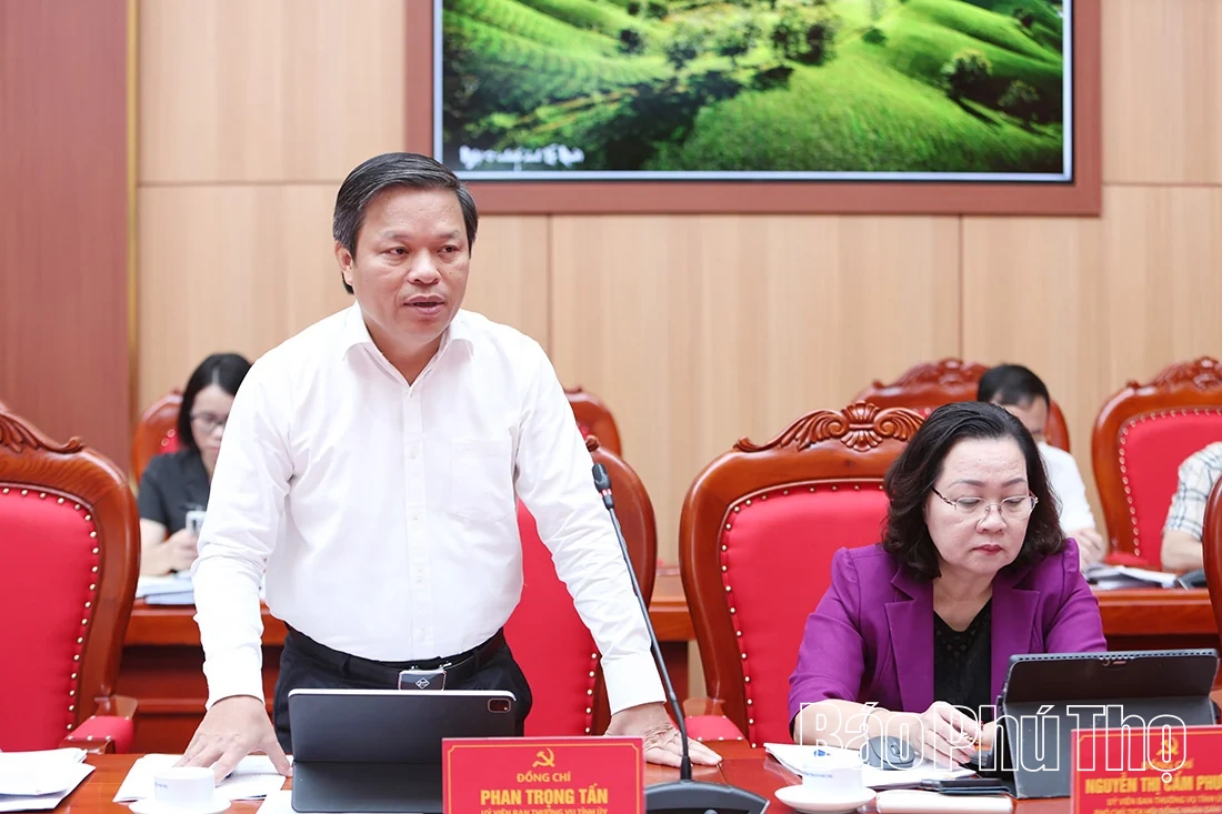 Ban Thường vụ Tỉnh ủy cho ý kiến vào một số nội dung quan trọng