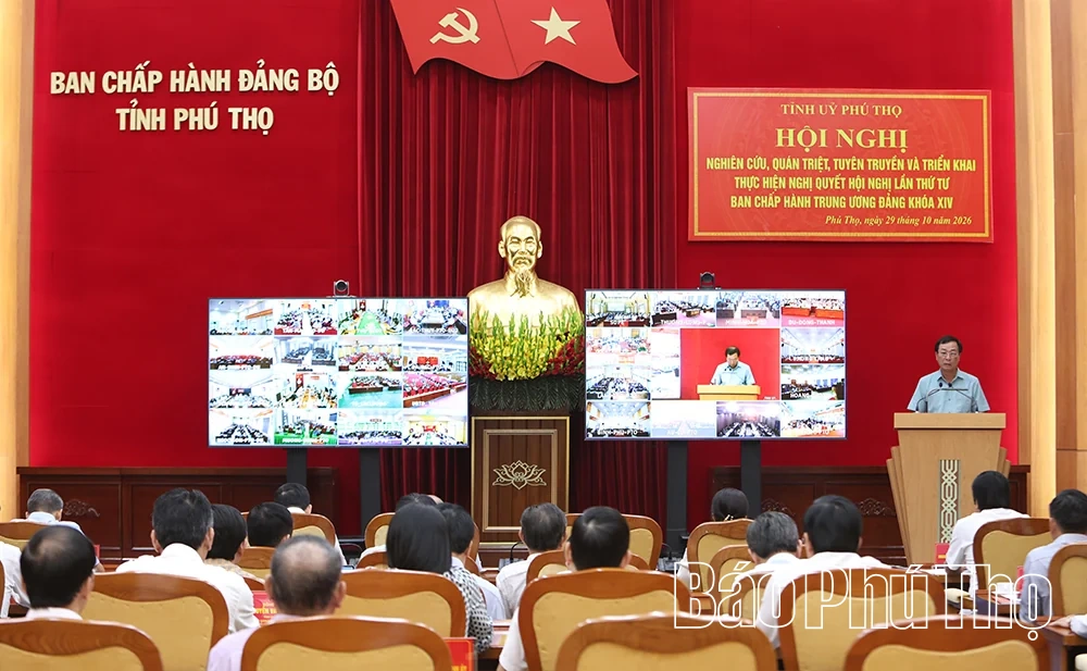 Quán triệt triển khai thực hiện Nghị quyết Hội nghị lần thứ Tư Ban Chấp hành Trung ương Đảng khóa XIV