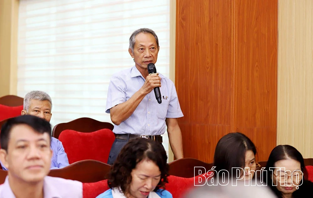 Xã Lâm Thao tổ chức đối thoại giữa người đứng đầu cấp ủy, chính quyền với Nhân dân