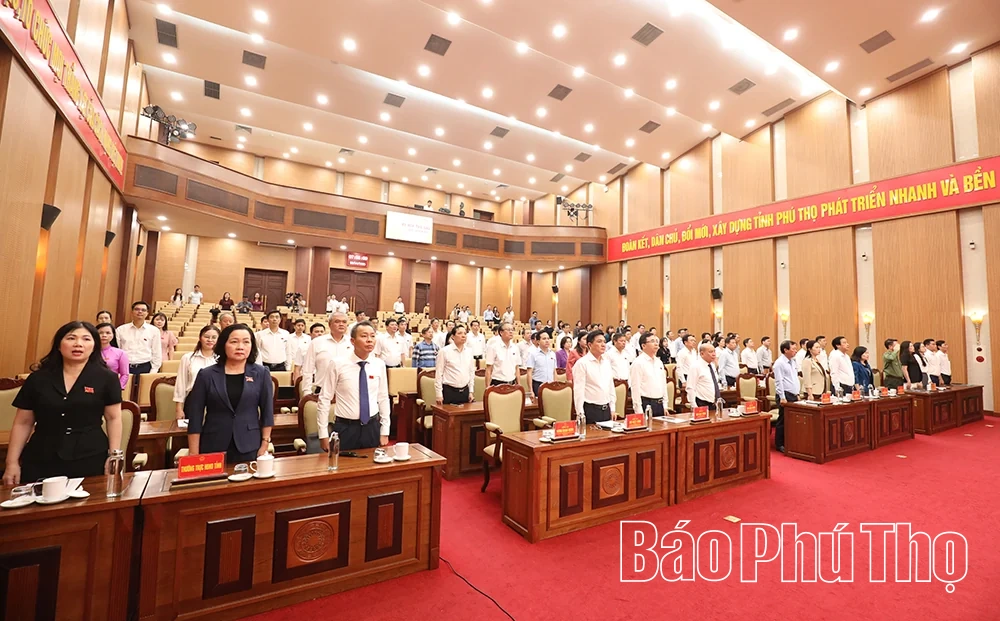 Khai mạc Kỳ họp thứ Sáu, HĐND tỉnh Phú Thọ khóa XX