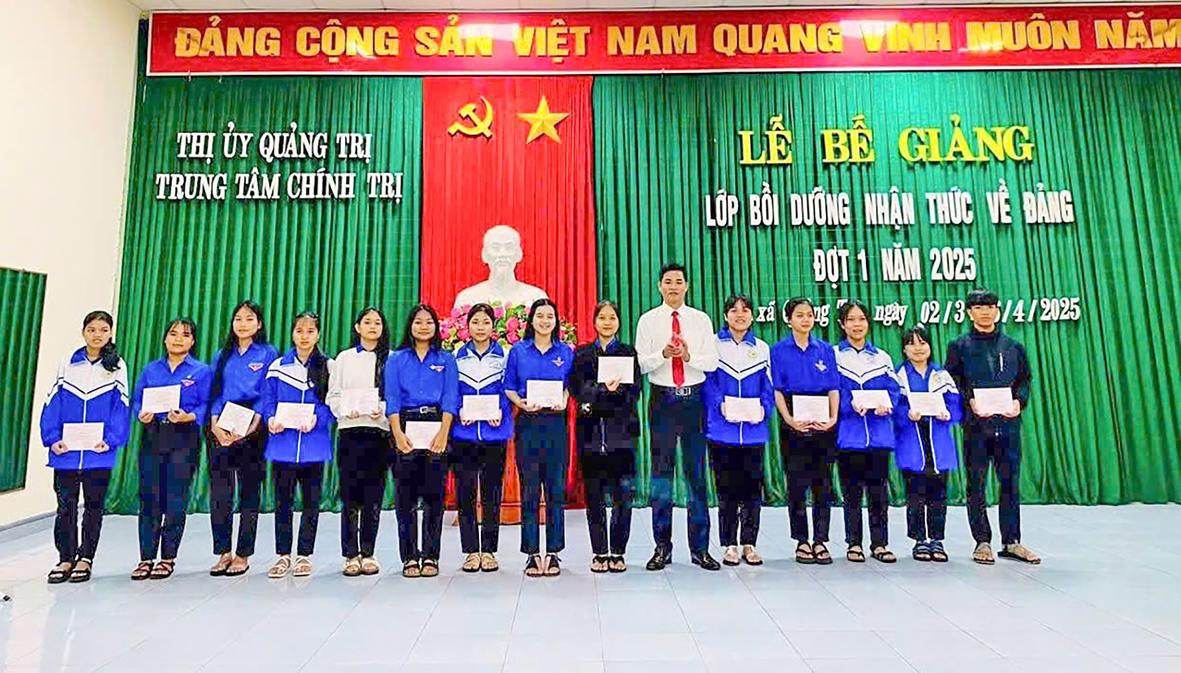 Thị xã Quảng Trị đột phá trong công tác phát triển đảng viên