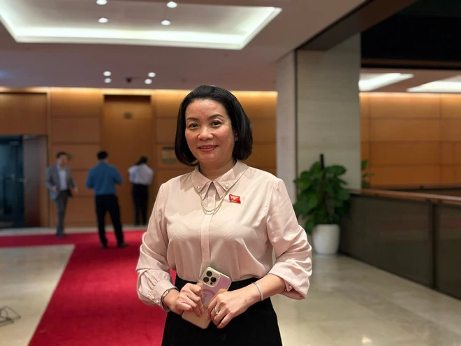 Đại biểu Nguyễn Minh Tâm. (Ảnh: PV/Vietnam+)