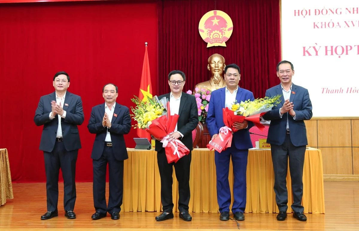 Kỳ họp thứ 38, HĐND tỉnh Thanh Hóa thông qua 6 nghị quyết và bầu bổ sung 2 Ủy viên UBND tỉnh