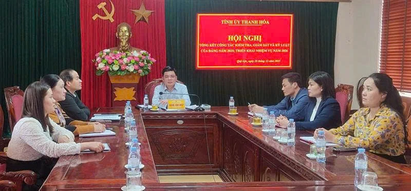 Đảng bộ x&atilde; Qu&yacute; Lộc n&acirc;ng cao chất lượng kiểm tra, gi&aacute;m s&aacute;t